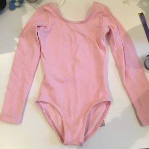 MONDOR Longsleeve Pink Bodysuit size 6x- 7.